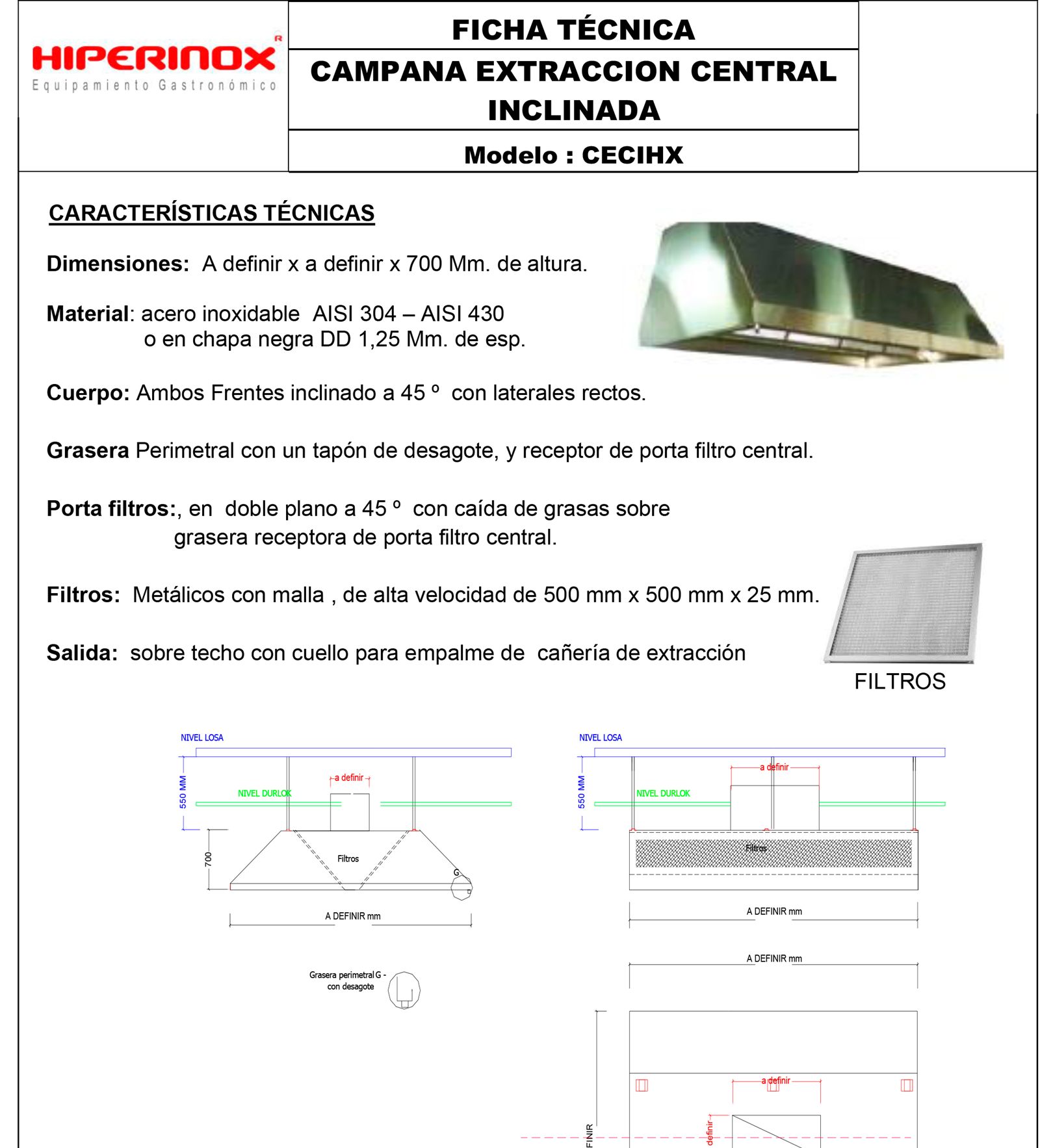 Campanas de extracción
